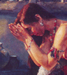 detail from Praying in the Tent...